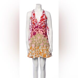 Zimmermann lovestruck mini halter dress